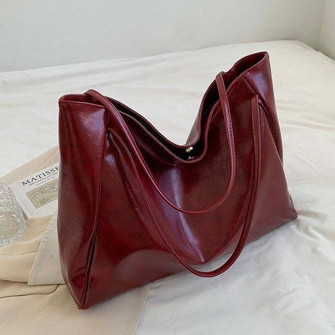 Patricia™ | Glänzende Leder Tasche