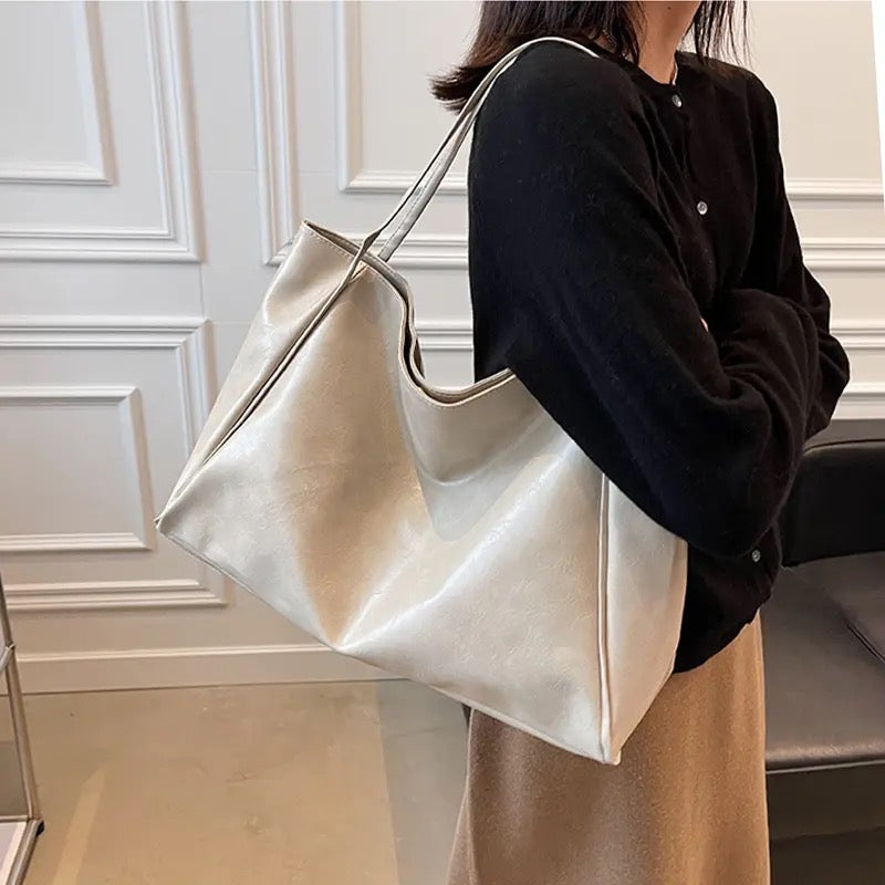 Patricia™ | Glänzende Leder Tasche
