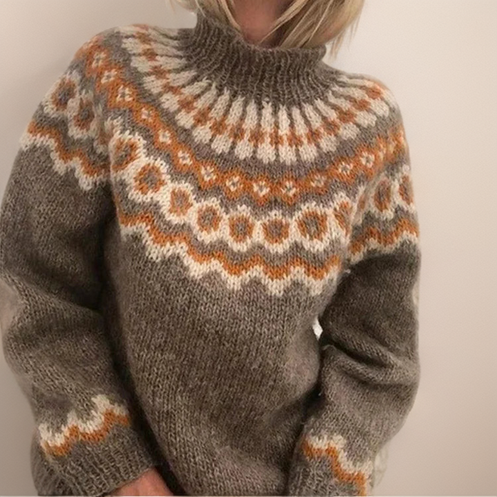 Adeline | Vintage-Pullover aus Strick