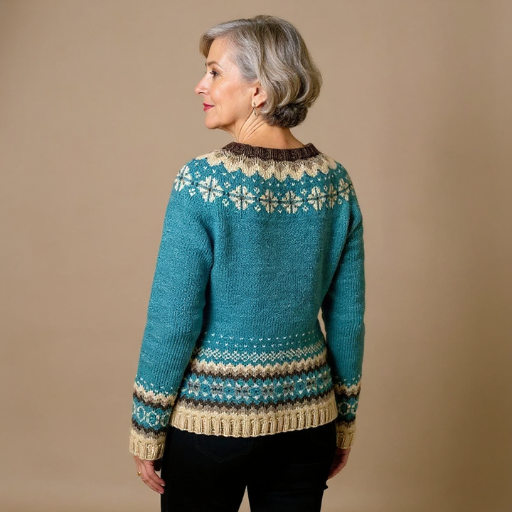 Maryse | Vintage gestrickte Jacke