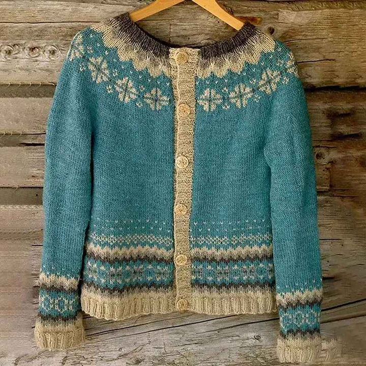 Maryse | Vintage gestrickte Jacke