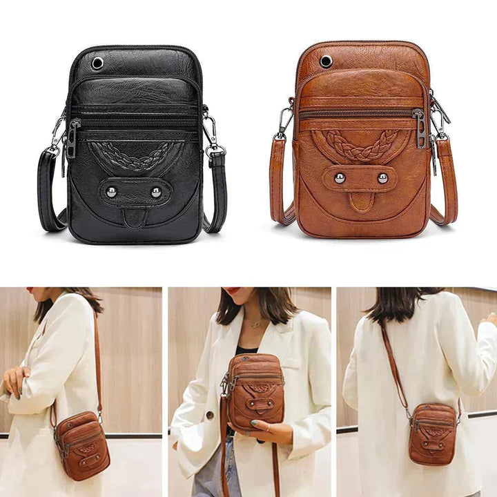 Laura™ | Strukturierte Leder Tasche