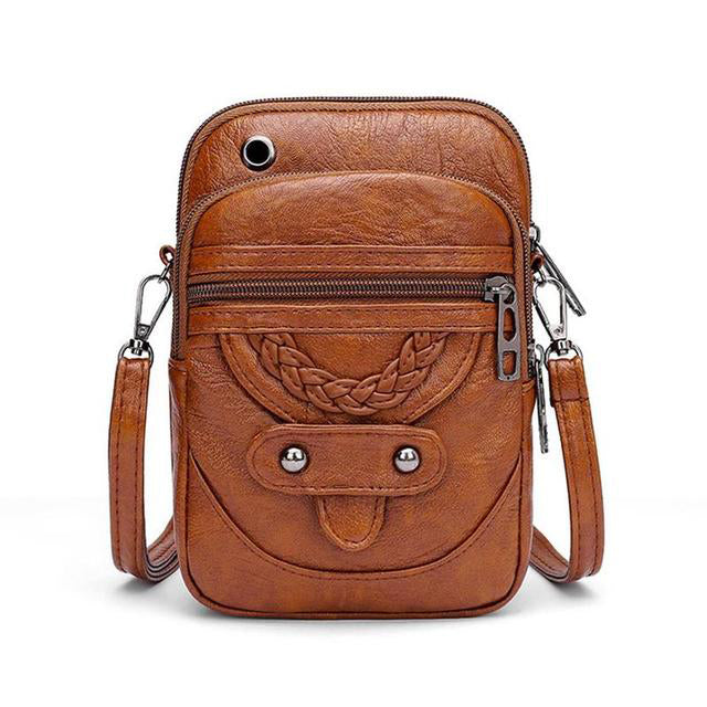 Laura™ | Strukturierte Leder Tasche