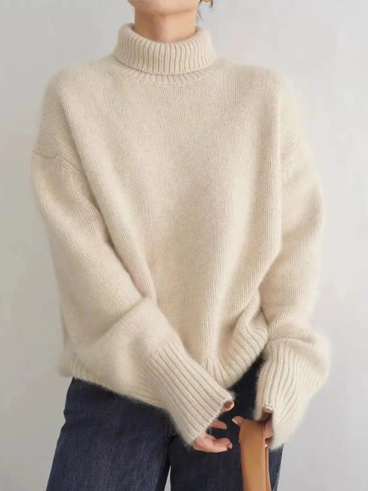 Amaya | Luxe Kaschmir Rollkragenpullover