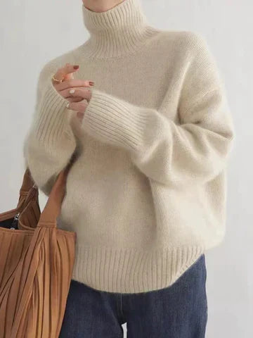 Amaya | Luxe Kaschmir Rollkragenpullover