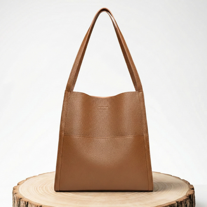Elena™ | Elegante Leder-Schultertasche