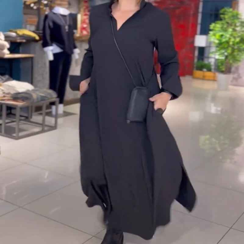 Sylvie - Langes lockeres Kleid