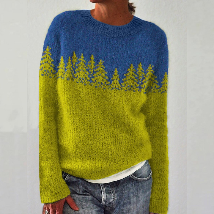 Faustine | Vintage gestrickter Pullover