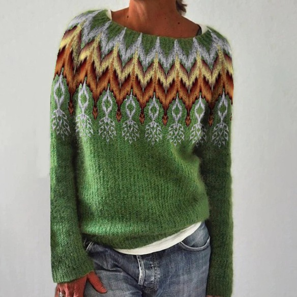 Armelle | Vintage gestrickter Pullover