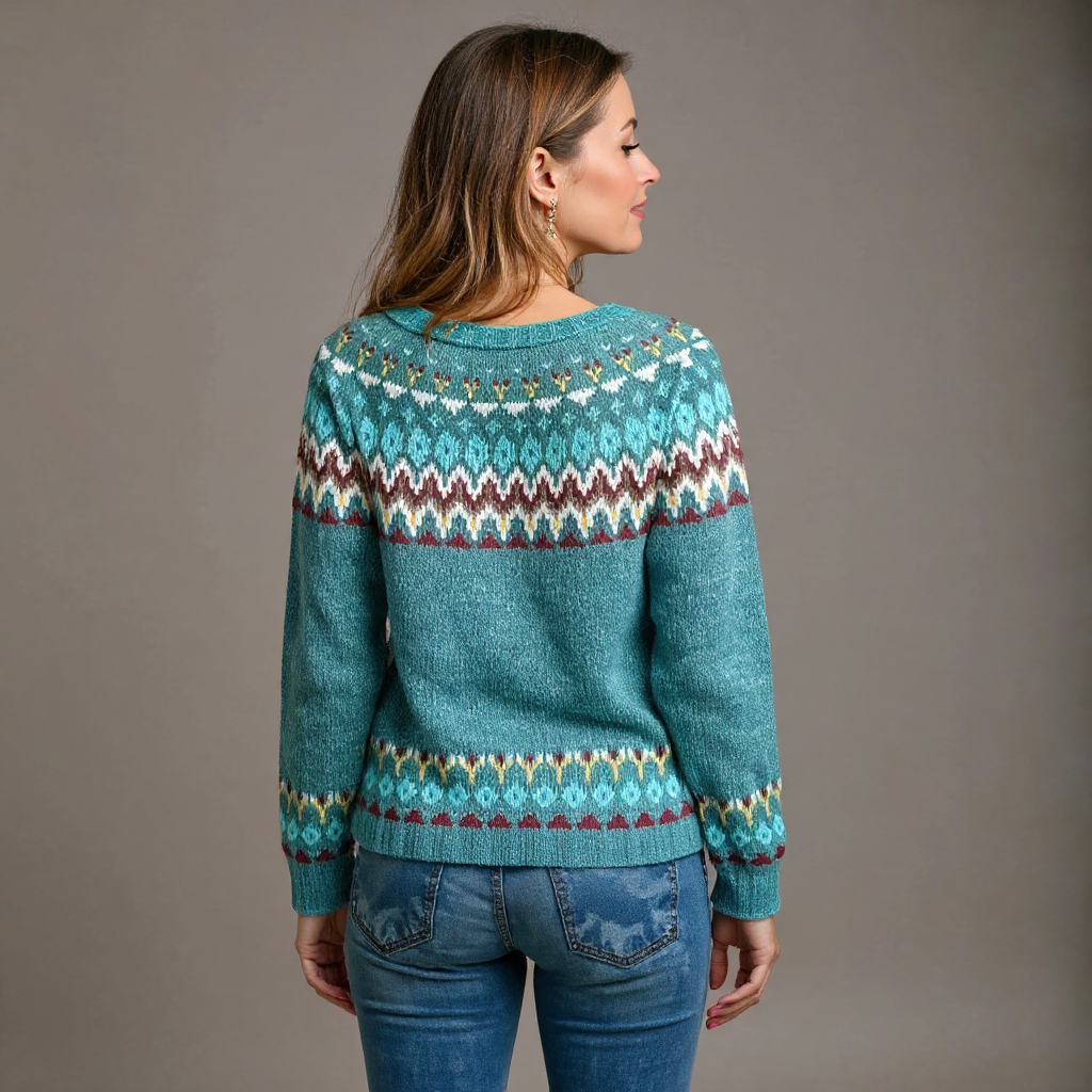 Carine | Vintage Pullover und Strickwerk