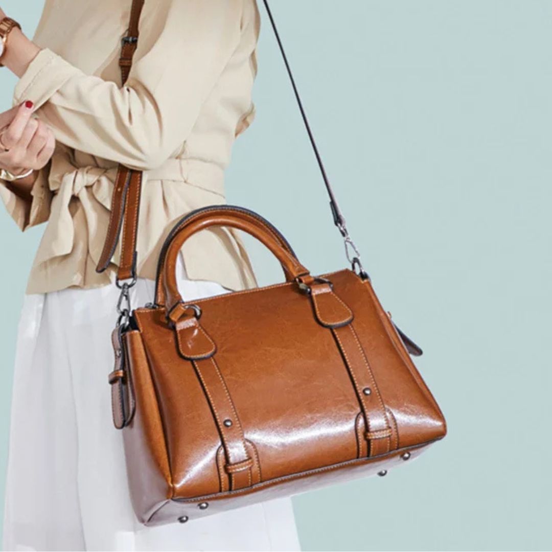 Camille™ | Gepolierte Schultertasche