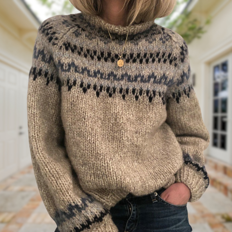 Mauricette | Vintage gestrickter Pullover