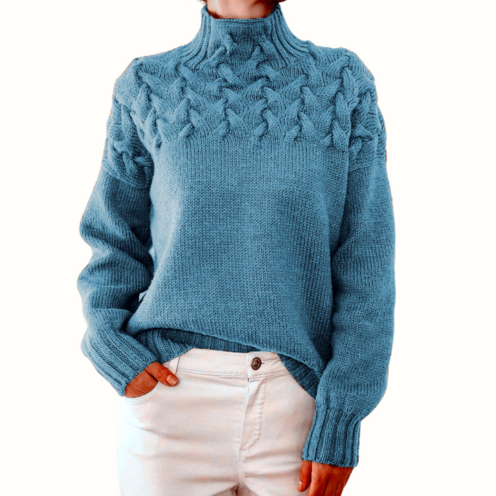 Nina | Warmer Strickrollkragenpullover