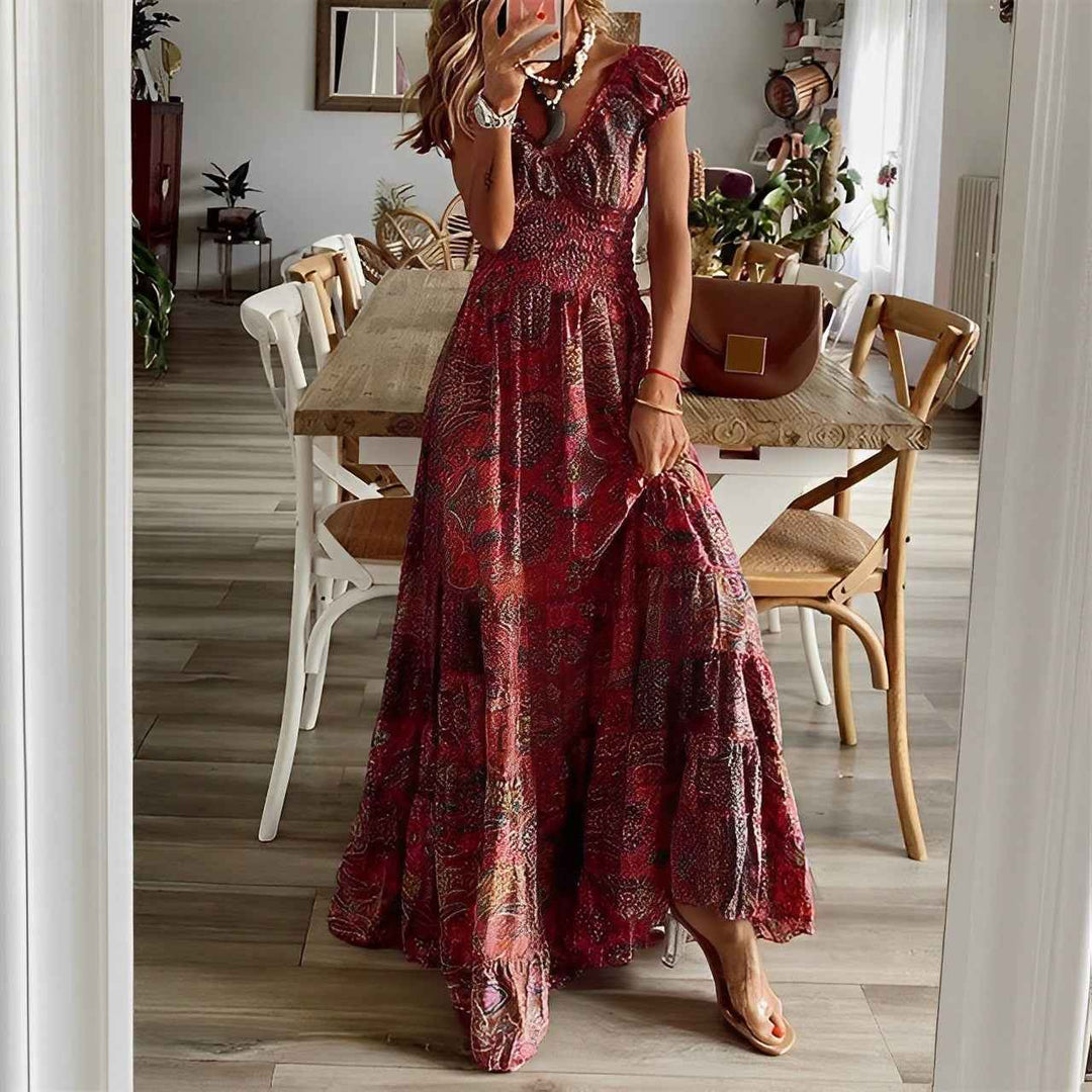 Kaida - Elegantes Boho Kleid