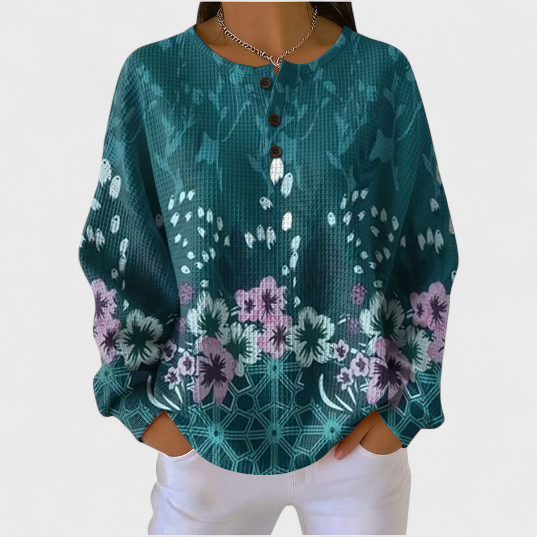 Sophie | Sweatshirt mit Blumenmuster