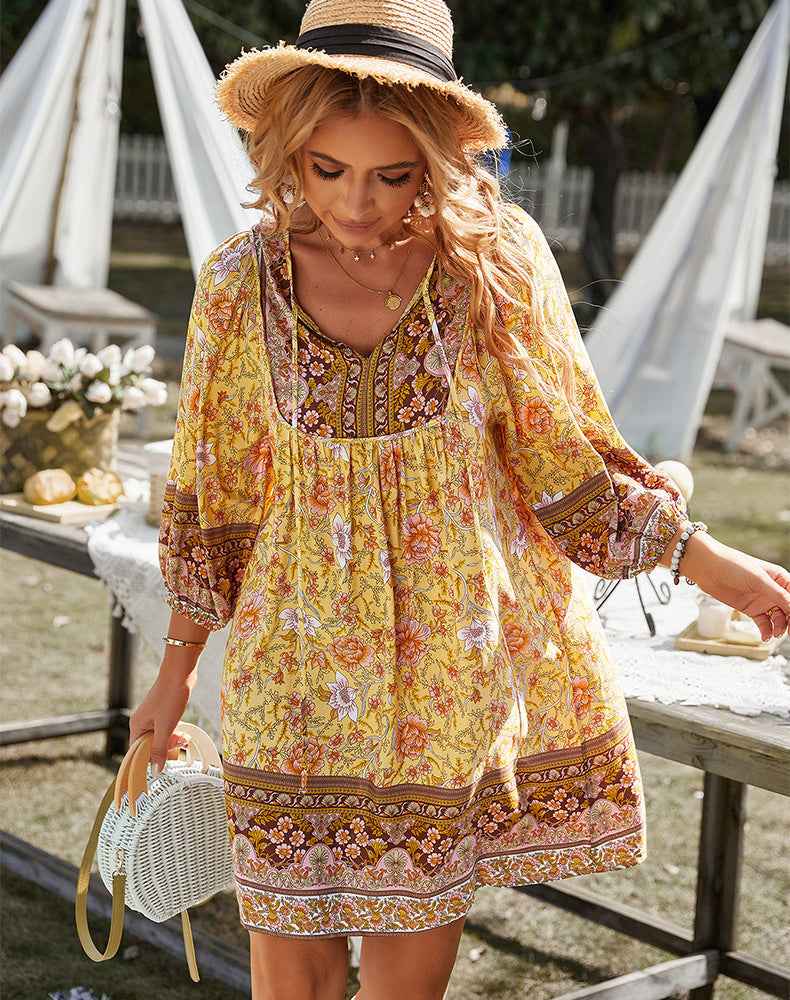 Briseis - Bohemian Tunika Kleid