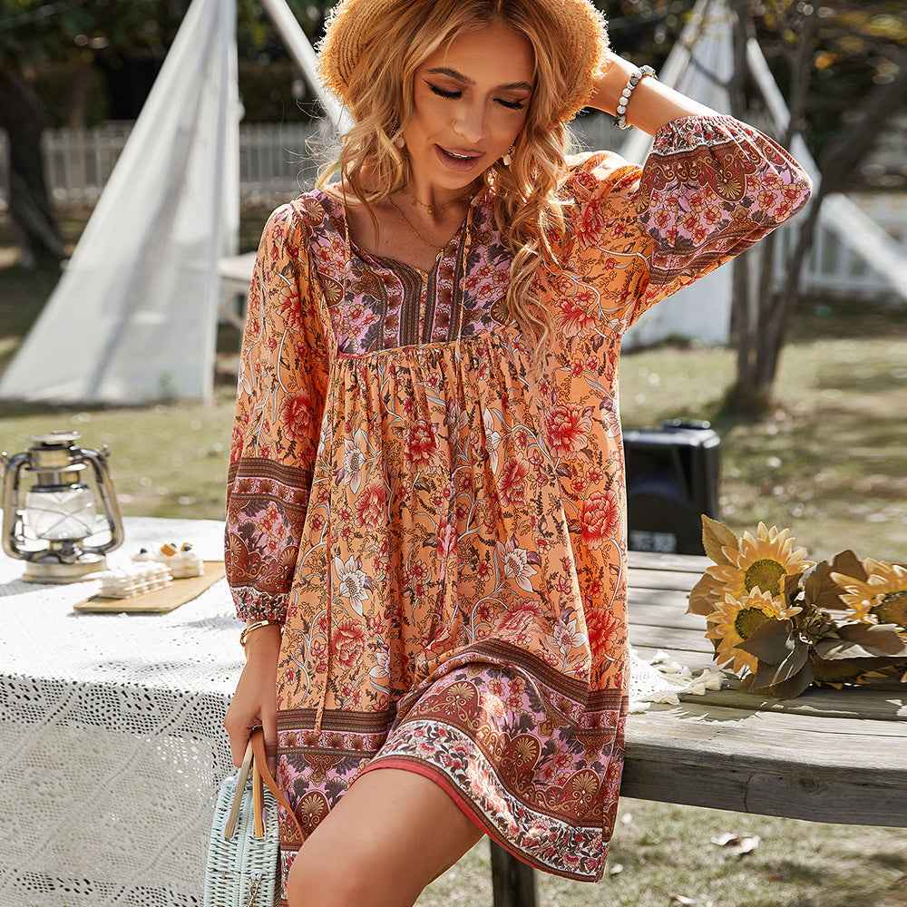 Briseis - Boho Tunika Kleid