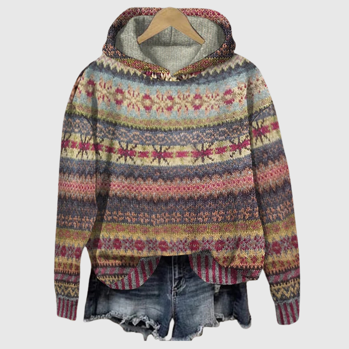 Gaby | Retro Ethnisches Sweatshirt