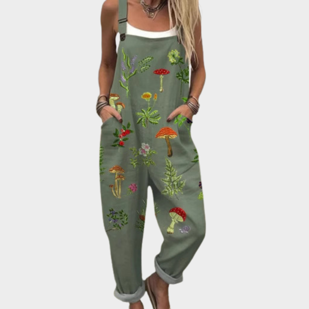Bequemer bedruckter Overall