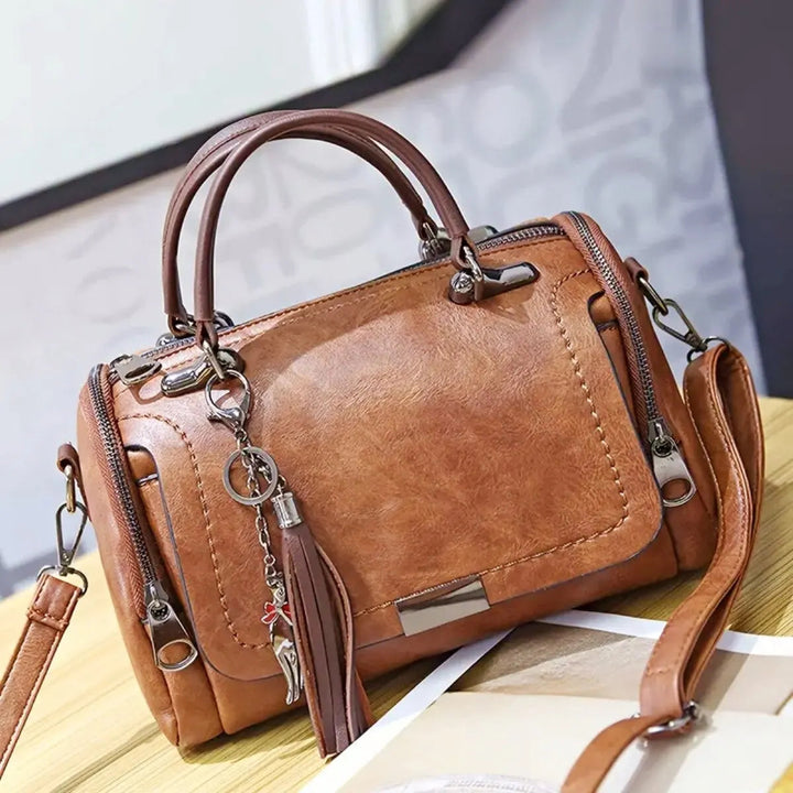 Julie™ | Textur Leder Tasche