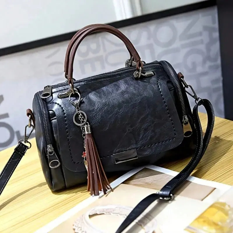 Julie™ | Textur Leder Tasche
