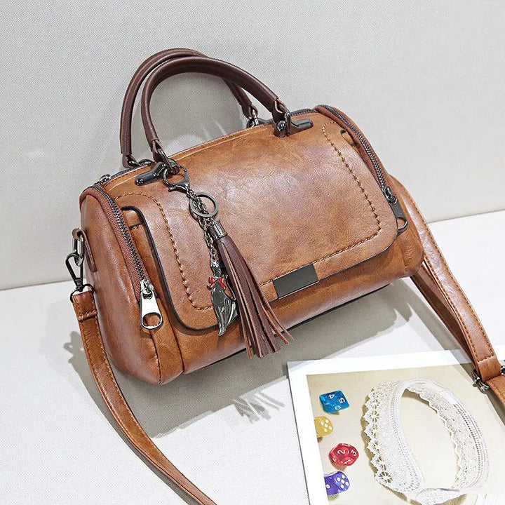 Julie™ | Textur Leder Tasche