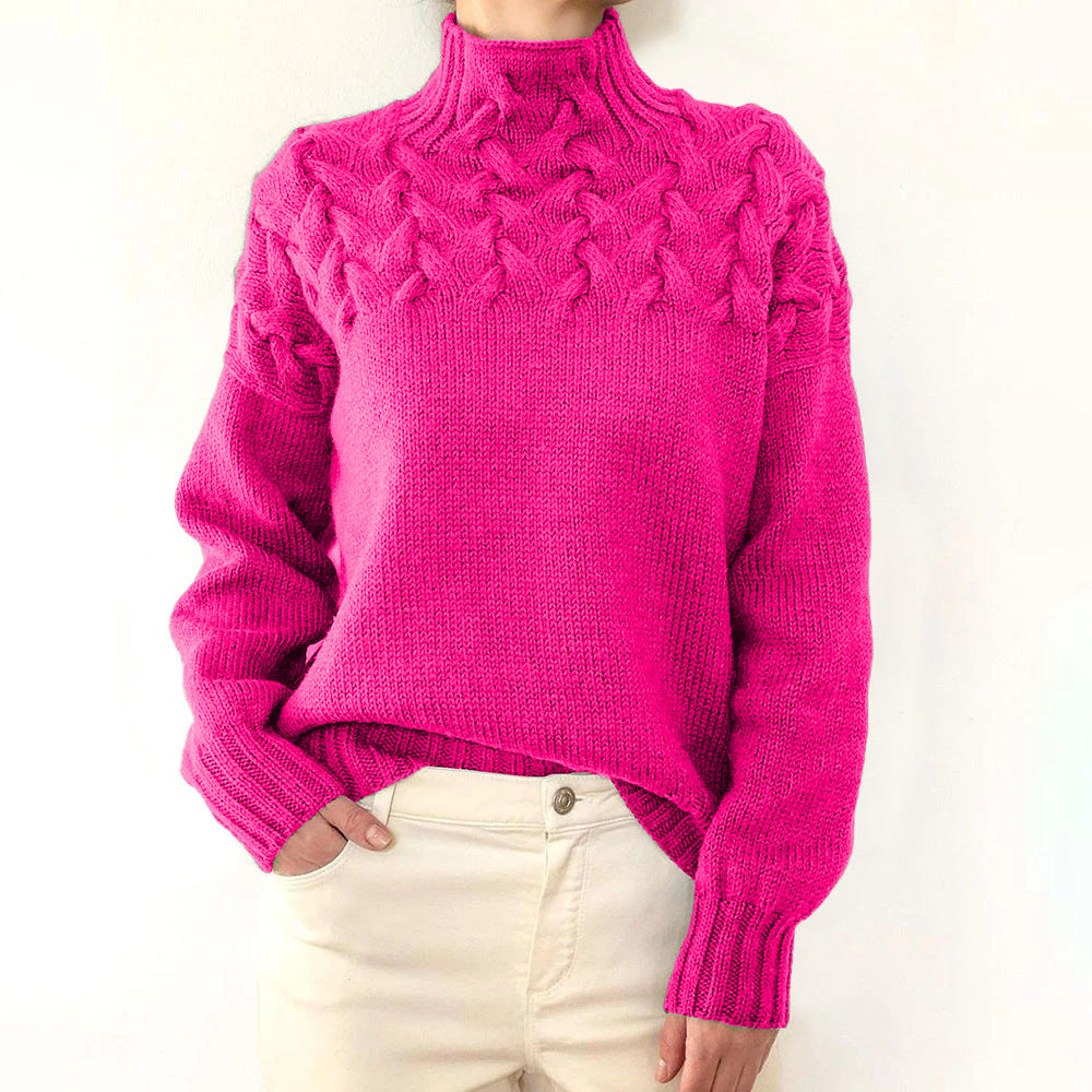Nina | Warmer Strickrollkragenpullover