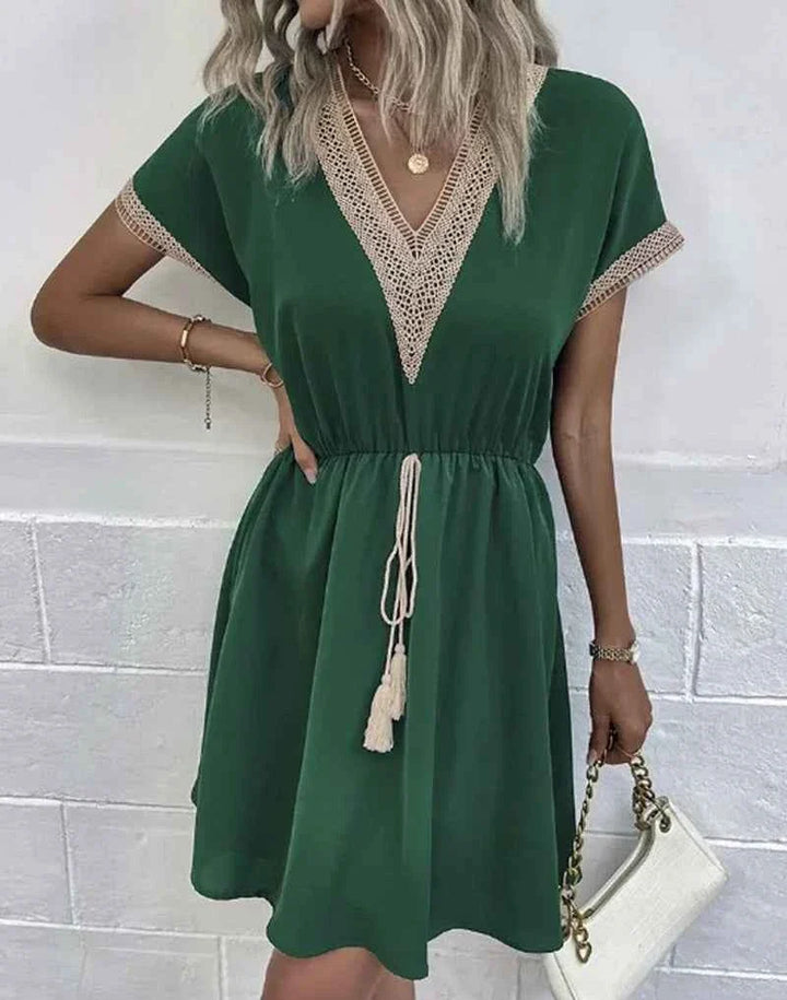 Sabrina - Elegantes Boho-Kleid
