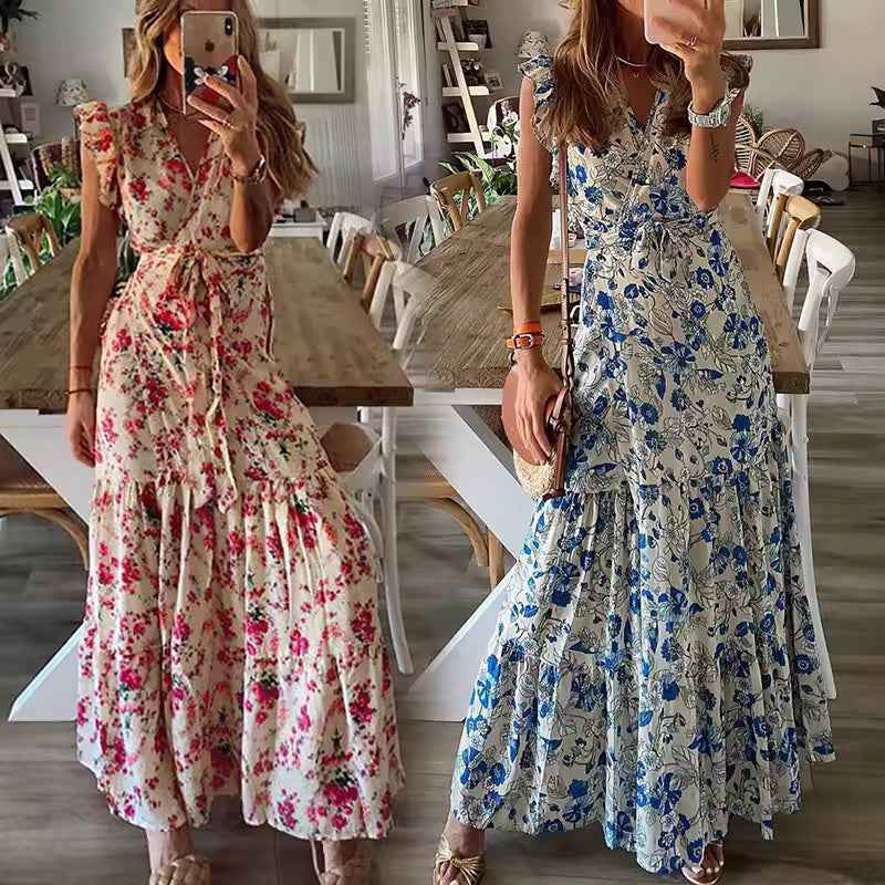 Shera - Maxi Blumenkleid