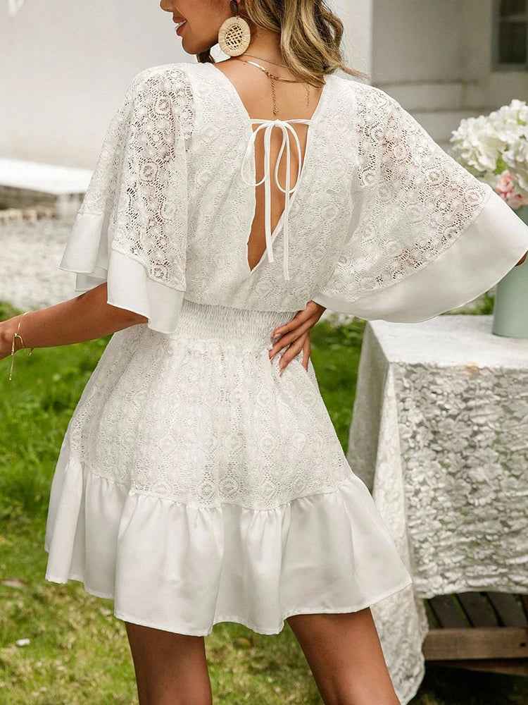 Carole - Bohemian Spitze Kleid