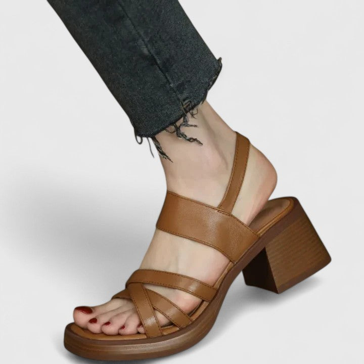 Celeste - Elegante Kreuzband Sandalen
