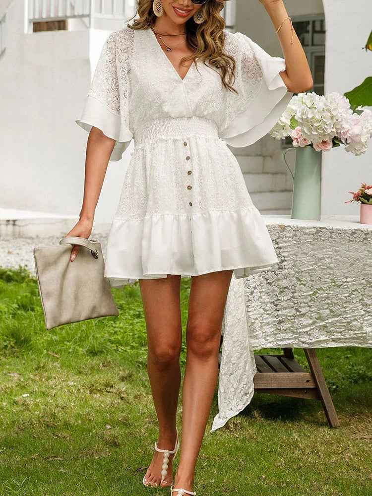 Carole - Bohemian Spitzenkleid