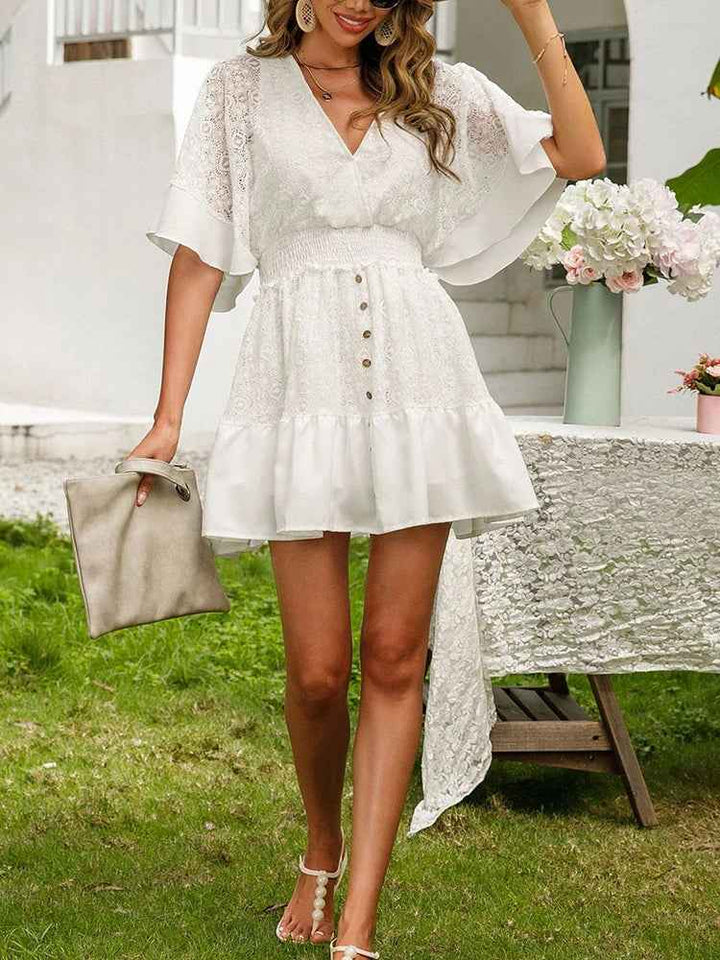 Carole - Bohemian Spitze Kleid