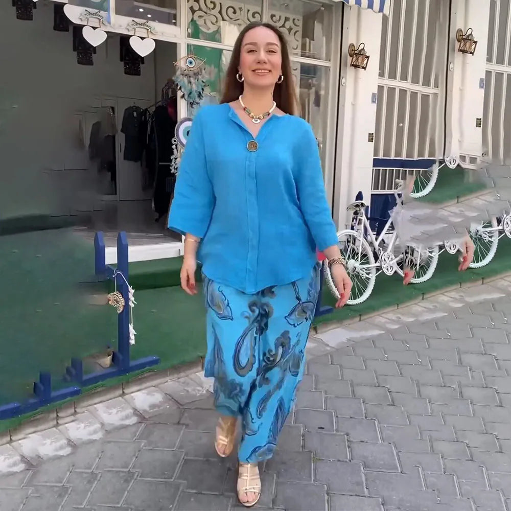 Flavia - Elegantes Boho Set