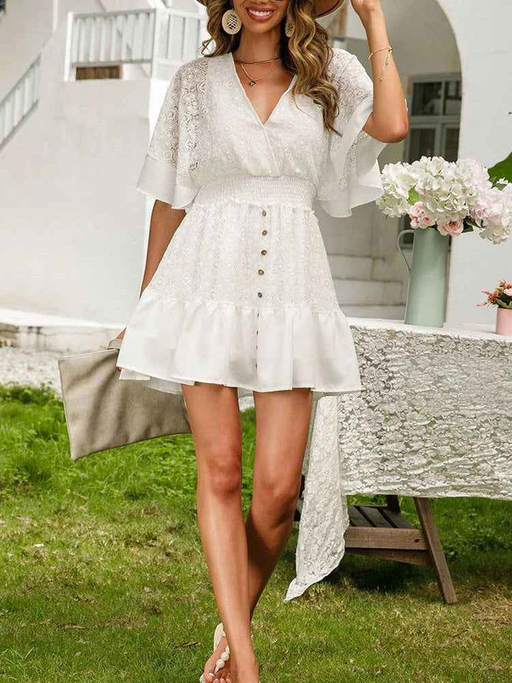 Carole - Bohemian Spitze Kleid
