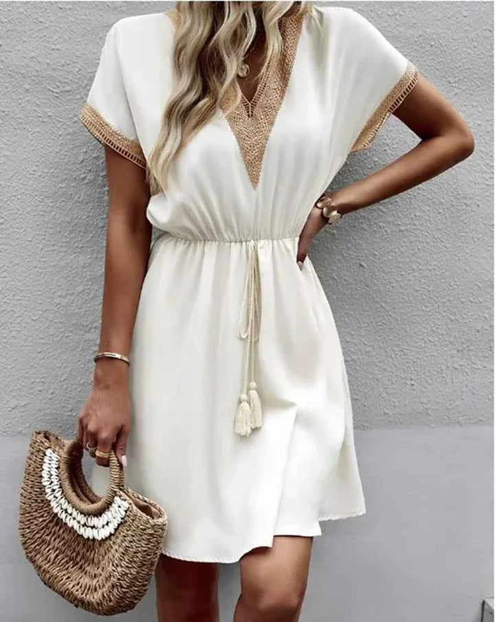 Sabrina - Elegantes Boho-Kleid
