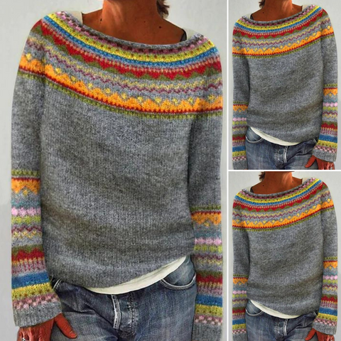 Elyse | Retro Wolle Pullover