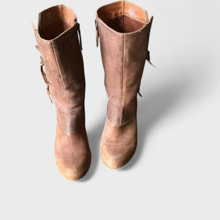 Alma - Vintage Stiefel bis zur Wade