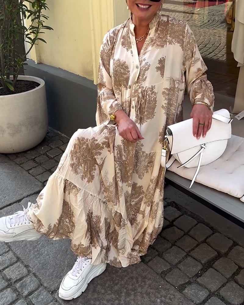 Ophelia - Langes Fliessendes Kleid
