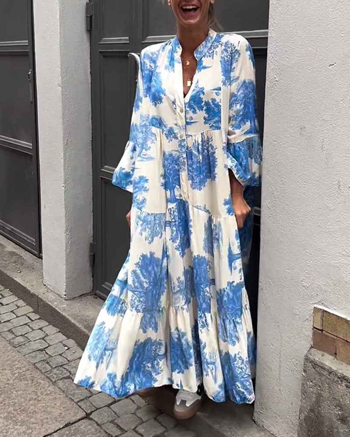 Ophelia - Langes Fliessendes Kleid
