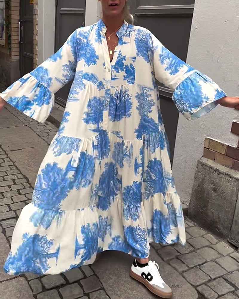 Ophelia - Langes Fliessendes Kleid