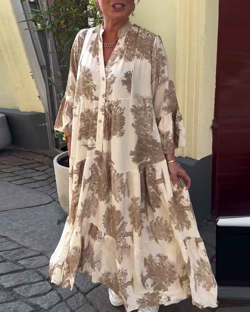 Ophelia - Langes Fliessendes Kleid