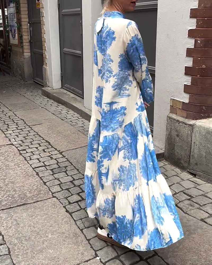 Ophelia - Langes Fliessendes Kleid