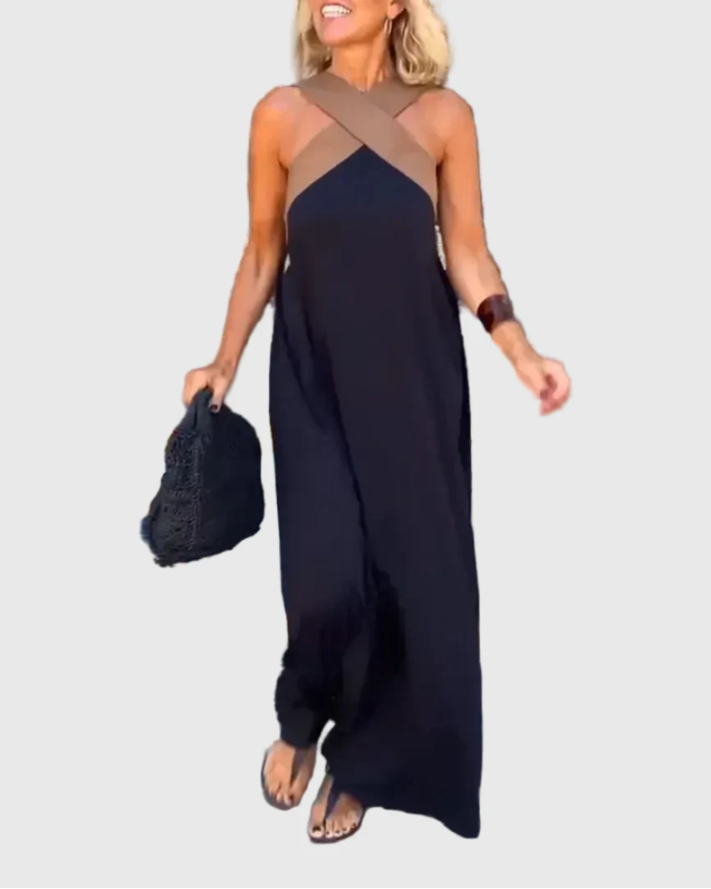 Elena | Maxi Kleid Fliessend und Elegant