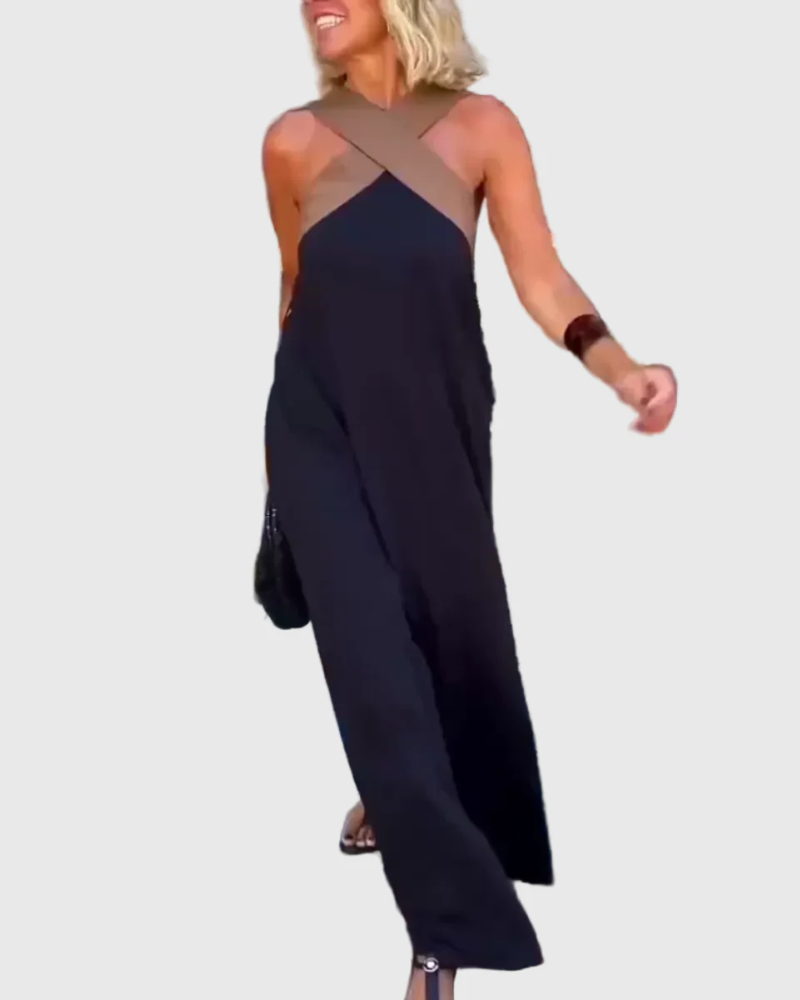 Elena | Maxi Kleid Fliessend und Elegant