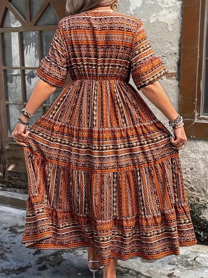 Joraine - Fliessendes Ethnisches Kleid