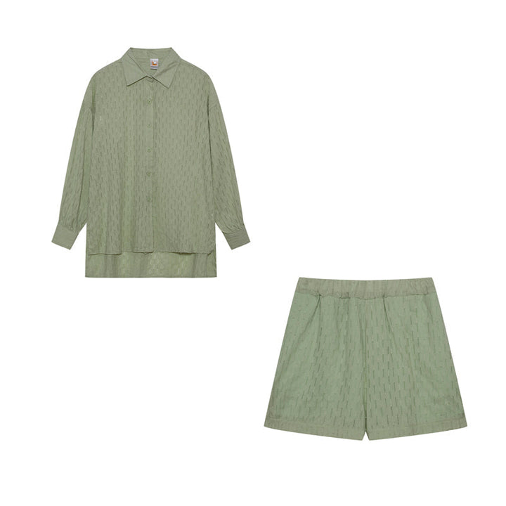 Elizabeth - Set aus Bluse und Leichten Shorts