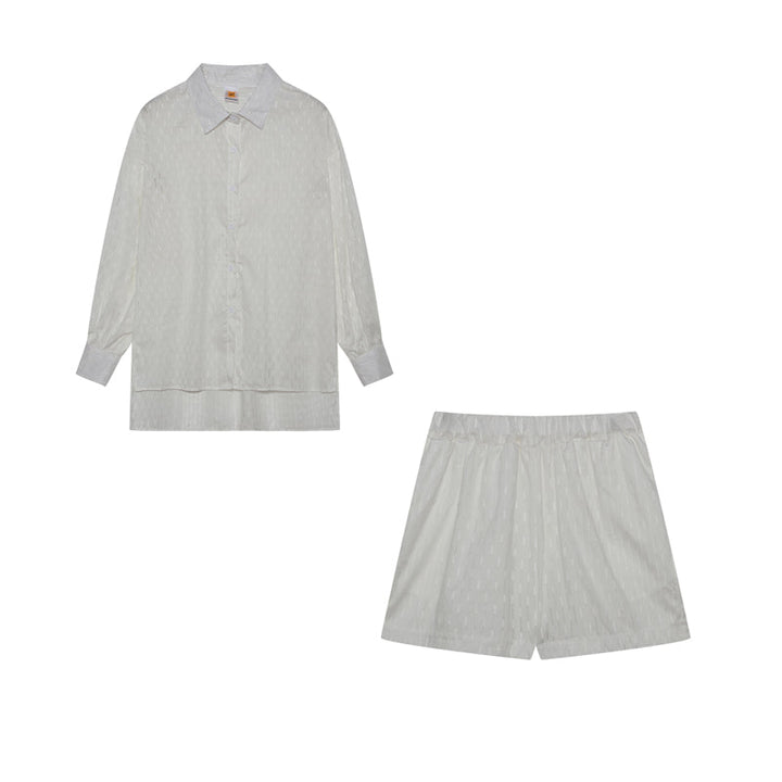 Elizabeth - Set aus Bluse und Leichten Shorts