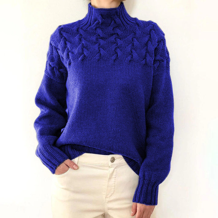 Nina | Warmer Strickrollkragenpullover