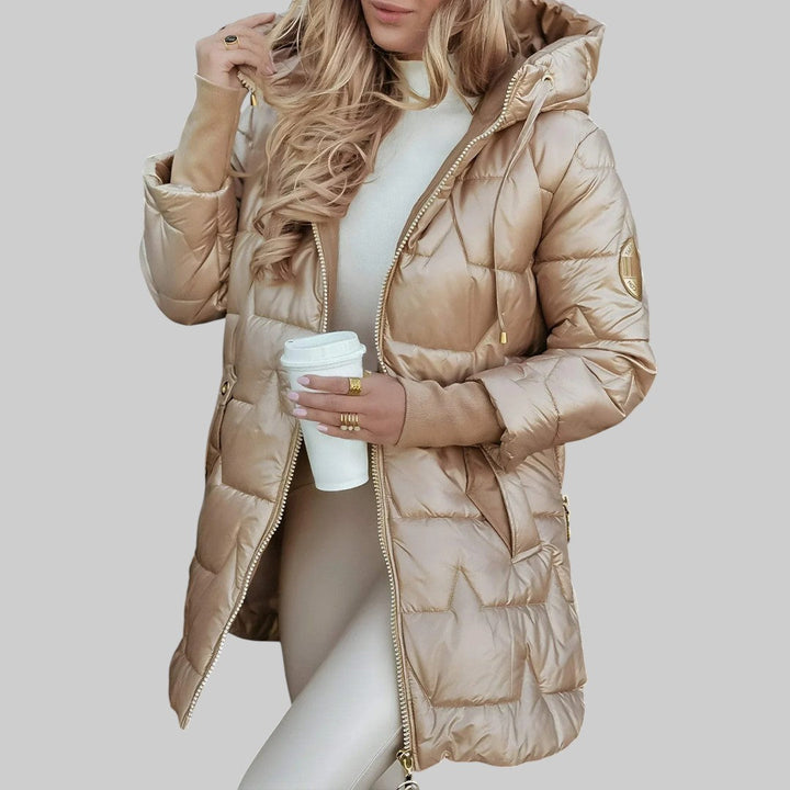 Cecilia | Elegante Herbstjacke mit Kapuze